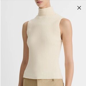 Vince Camuto Sleeveless Turtleneck Top